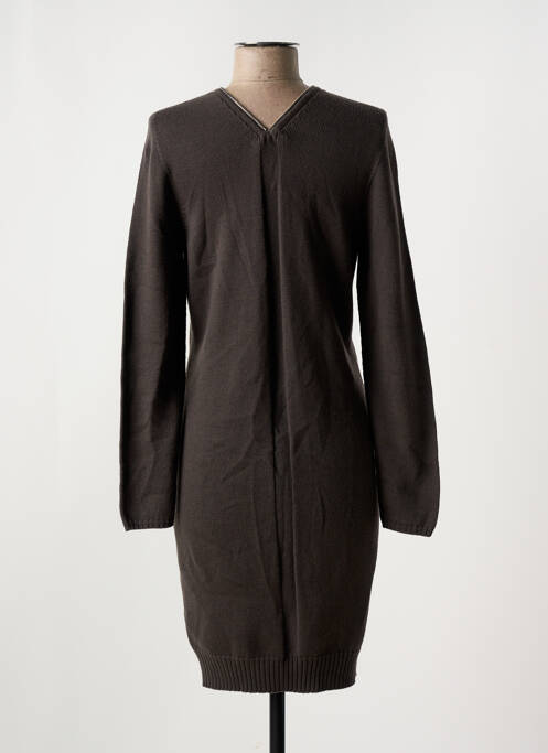 Robe pull marron D.EXTERIOR femme