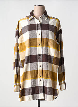 Chemise manches longues poches marron CLOSED homme