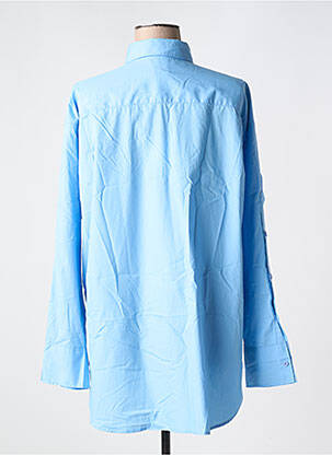 Tunique manches longues poignets boutonnés avec fente bleu CLOSED femme