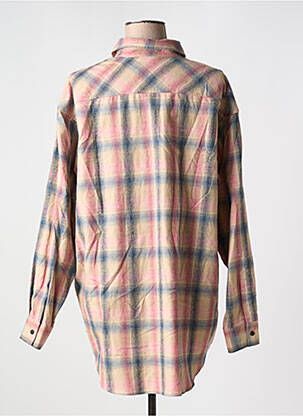 Tunique manches longues col chemisier rose CLOSED femme