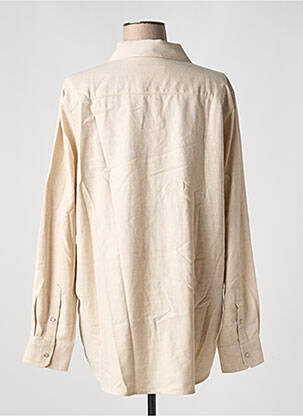 Chemisier tissage crêpe manches longues beige CLOSED femme