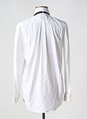 Chemisier coupe cintrée manches longues blanc RALPH LAUREN femme