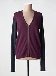Gilet manches longues stretch violet SONIA RYKIEL femme