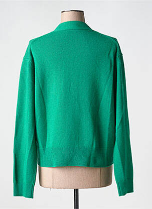 Gilet manches longues stretch vert CLOSED femme