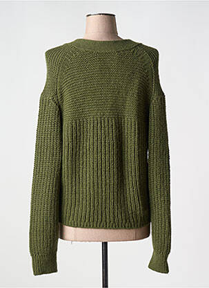 Gilet manches longues stretch vert CLOSED femme