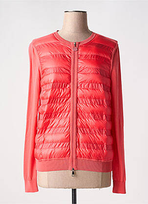 Doudoune manches longues sans capuche orange MONCLER femme