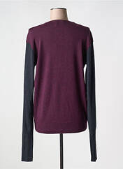 Gilet manches longues violet SONIA RYKIEL pour femme seconde vue