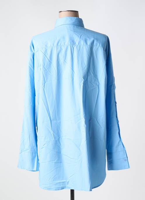 Tunique manches longues poignets boutonnés avec fente bleu CLOSED femme