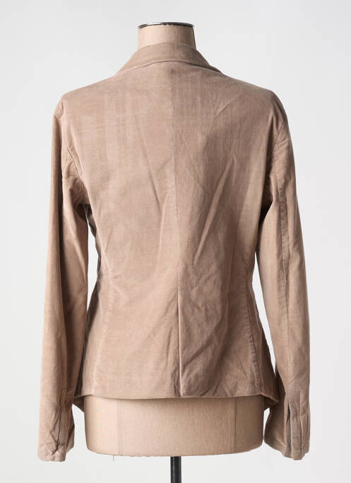 Blazer poches marron MARITHE & FRANCOIS GIRBAUD femme