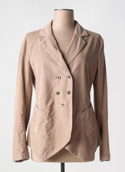 Blazer marron MARITHE & FRANCOIS GIRBAUD pour femme