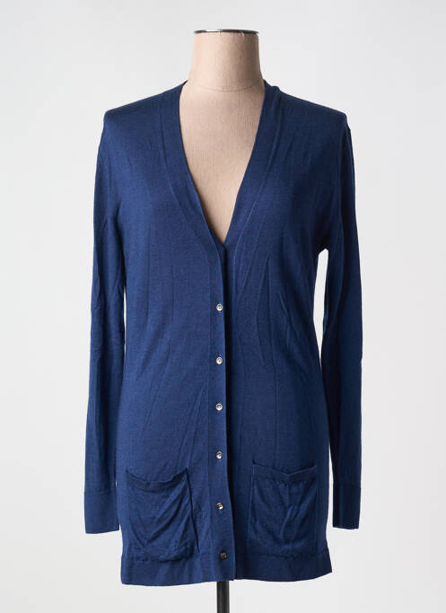 Gilet manches longues bleu BARBARA BUI pour femme