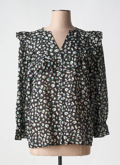 Chemisier noir BA&SH pour femme