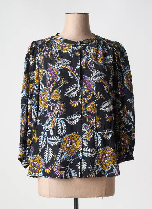 Chemisier noir BA&SH pour femme