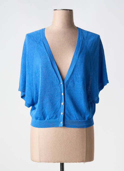 Gilet manches courtes bleu BA&SH pour homme