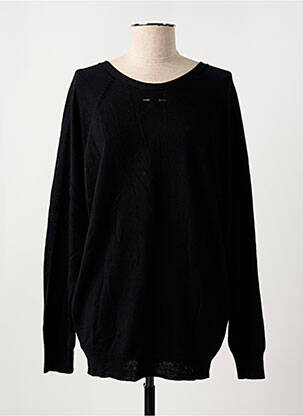 Pull col v manches longues noir BARBARA BUI femme