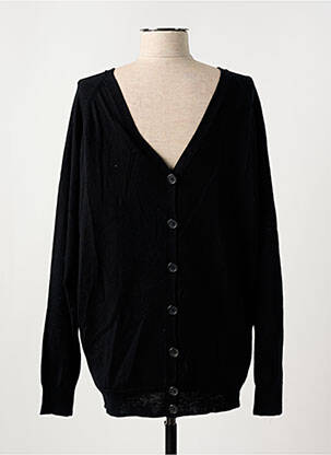 Pull col v manches longues noir BARBARA BUI femme