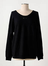 Pull resserrée sur le bas manches longues noir BARBARA BUI femme