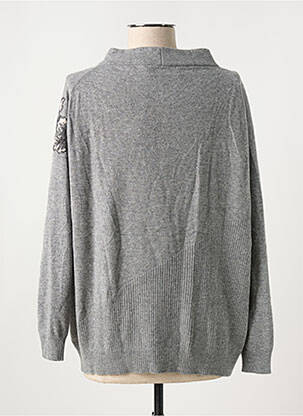 Pull manches longues manches longues gris D.EXTERIOR femme