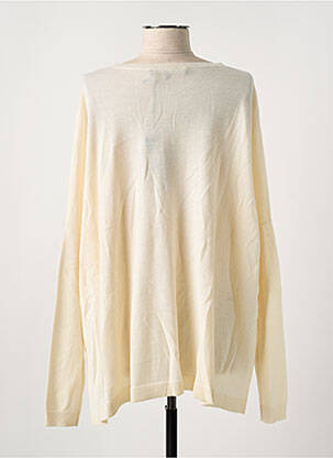 Pull col rond manches longues beige BARBARA BUI femme