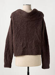 Pull col roulé marron BA&SH pour femme seconde vue