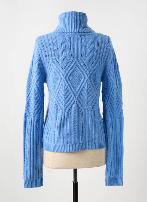 Pull col roulé bleu BARBARA BUI pour femme