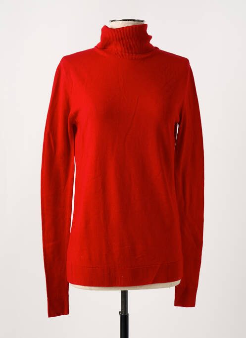 Pull col roulé rouge clair BARBARA BUI pour femme