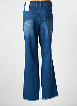 Jeans coupe droite stretch taille normale bleu SHEEGO femme