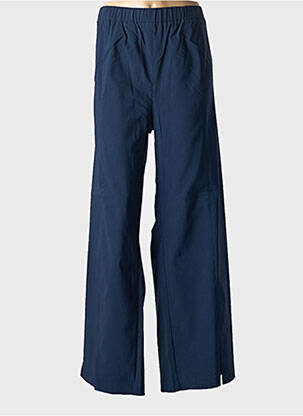 Pantalon droit stretch taille normale bleu SHEEGO femme