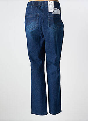 Jegging délavé taille normale bleu SHEEGO femme