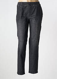 Jegging tissage denim taille normale noir SHEEGO femme