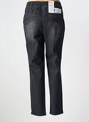 Jegging délavé taille normale noir SHEEGO femme