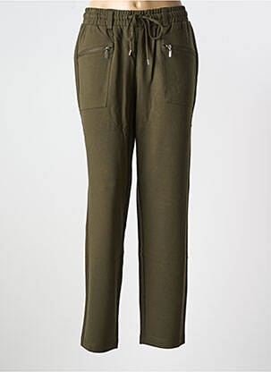 Jogging slim taille normale vert SHEEGO femme