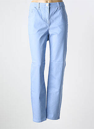 Jeans coupe slim stretch taille normale bleu SHEEGO femme