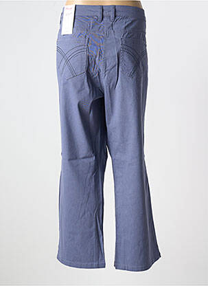 Pantalon 7/8 tissage popeline taille normale bleu SHEEGO homme