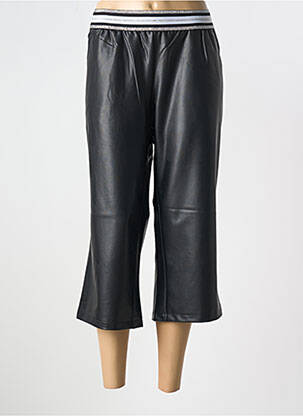 Pantacourt coupe droite taille normale noir SHEEGO femme