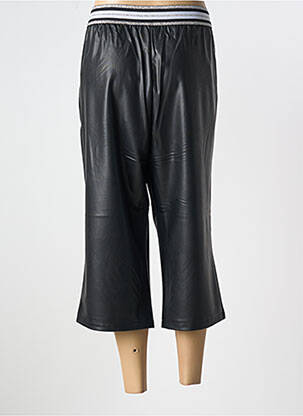 Pantacourt coupe droite taille normale noir SHEEGO femme