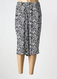 Bermuda taille élastique taille normale noir SHEEGO femme