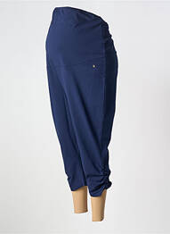 Pantalon maternité tissage jersey bleu SHEEGO femme