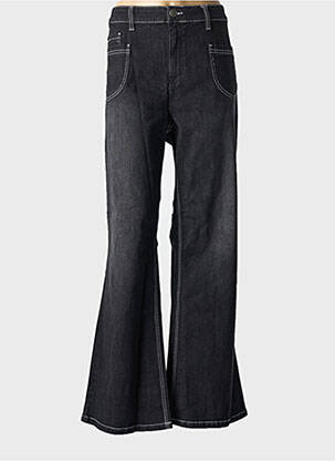 Jeans bootcut noir SHEEGO pour femme