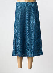 Jupe mi-longue bleu SHEEGO pour femme seconde vue