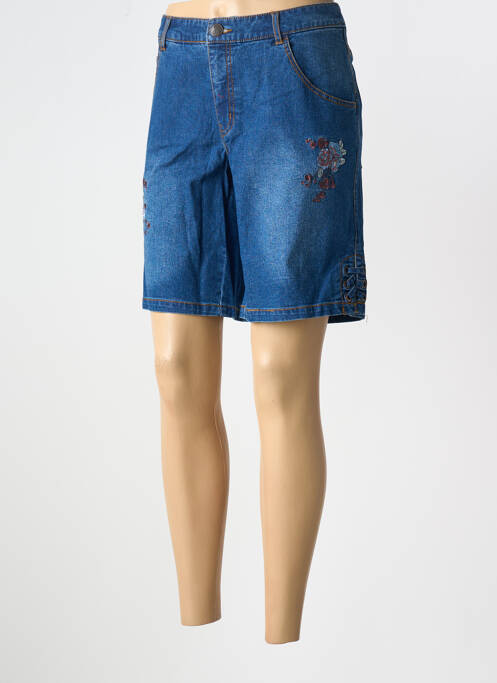 Bermuda bleu SHEEGO pour femme