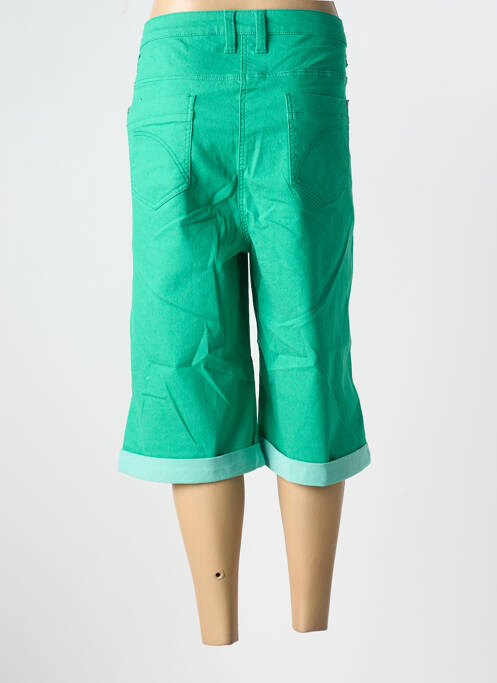 Bermuda vert SHEEGO pour femme