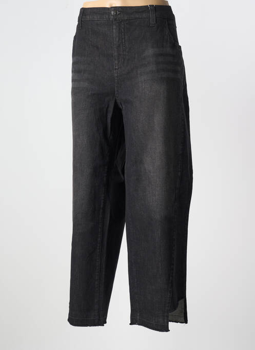 Jeans coupe droite noir SHEEGO pour femme