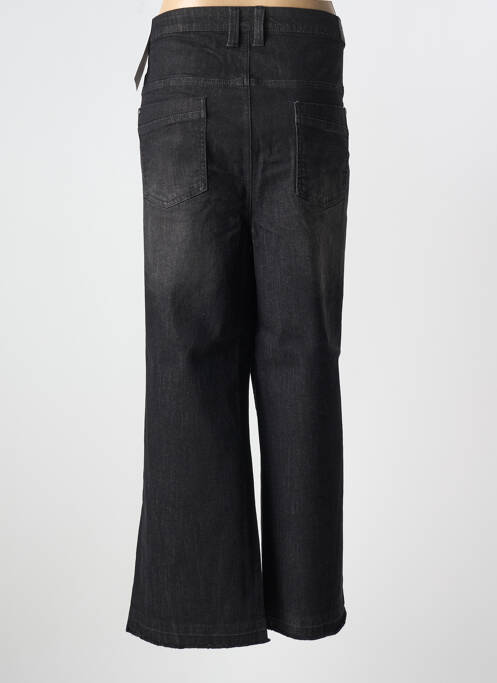 Jeans coupe droite noir SHEEGO pour femme