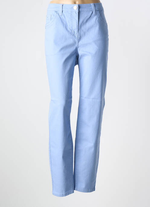 Jeans coupe slim bleu SHEEGO pour femme