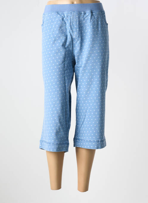 Pantacourt bleu SHEEGO pour femme