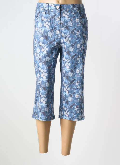 Pantacourt bleu SHEEGO pour femme