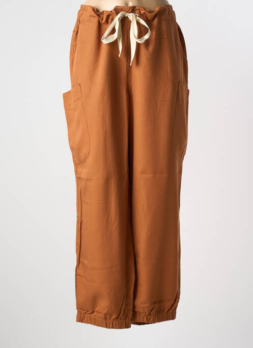 Pantalon cargo marron SHEEGO pour femme
