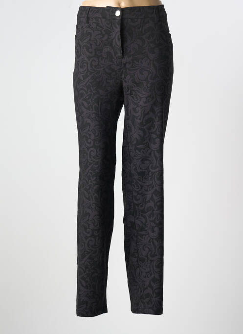 Pantalon slim noir SHEEGO pour femme