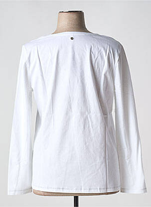 T-shirt manches longues manches longues blanc SHEEGO femme